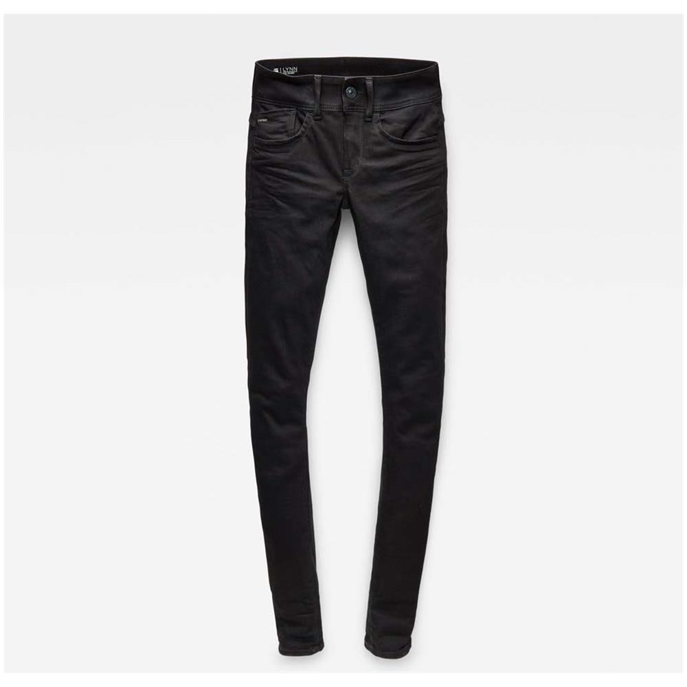 Pantaloni Gstar Lynn D Mid Waist Super Skinny L32 Abbigliamento Donna W24-l32 - Foto 3