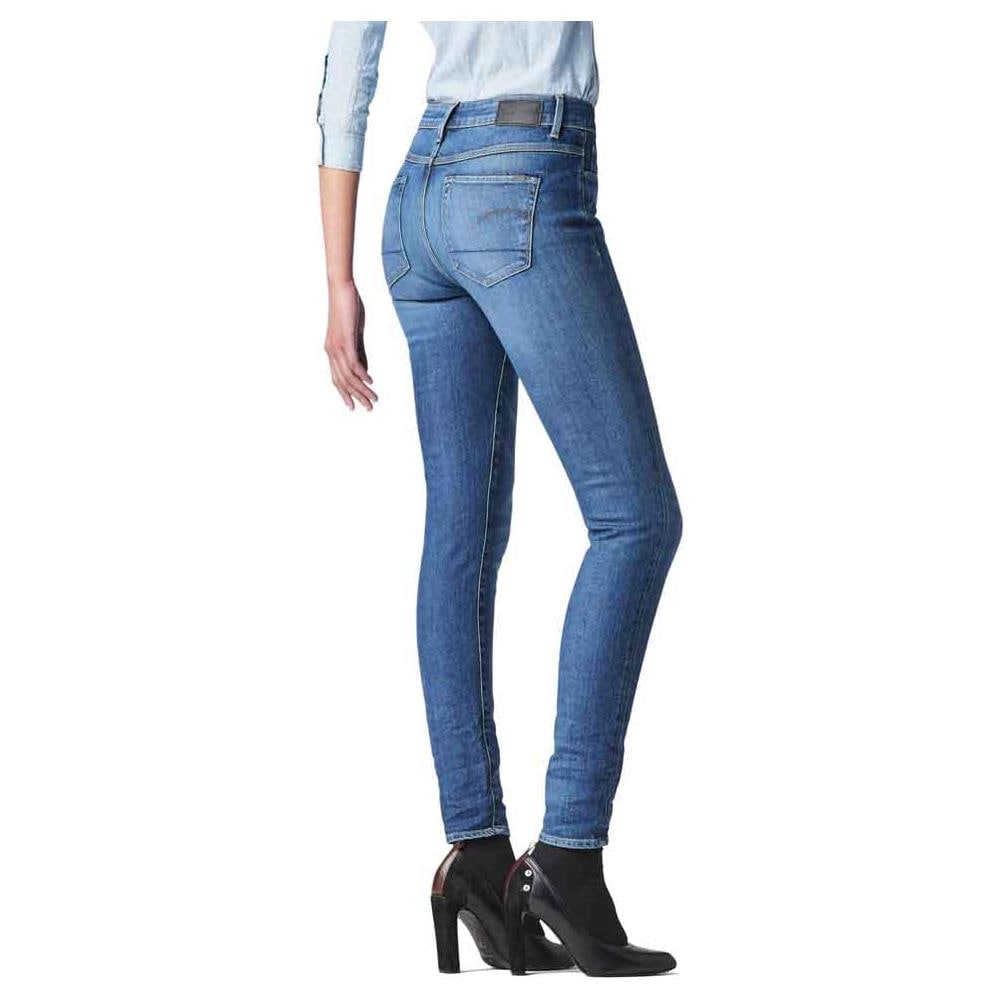Pantaloni Gstar 3301 Ultra High Waist Super Skinny L30 Abbigliamento Donna W24-l30 - Foto 2