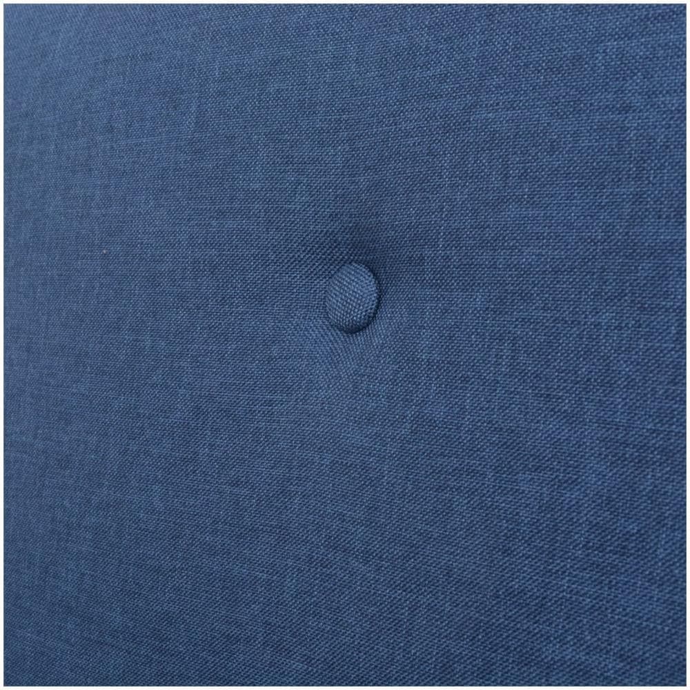 Poltrona In Tessuto Blu - Foto 2