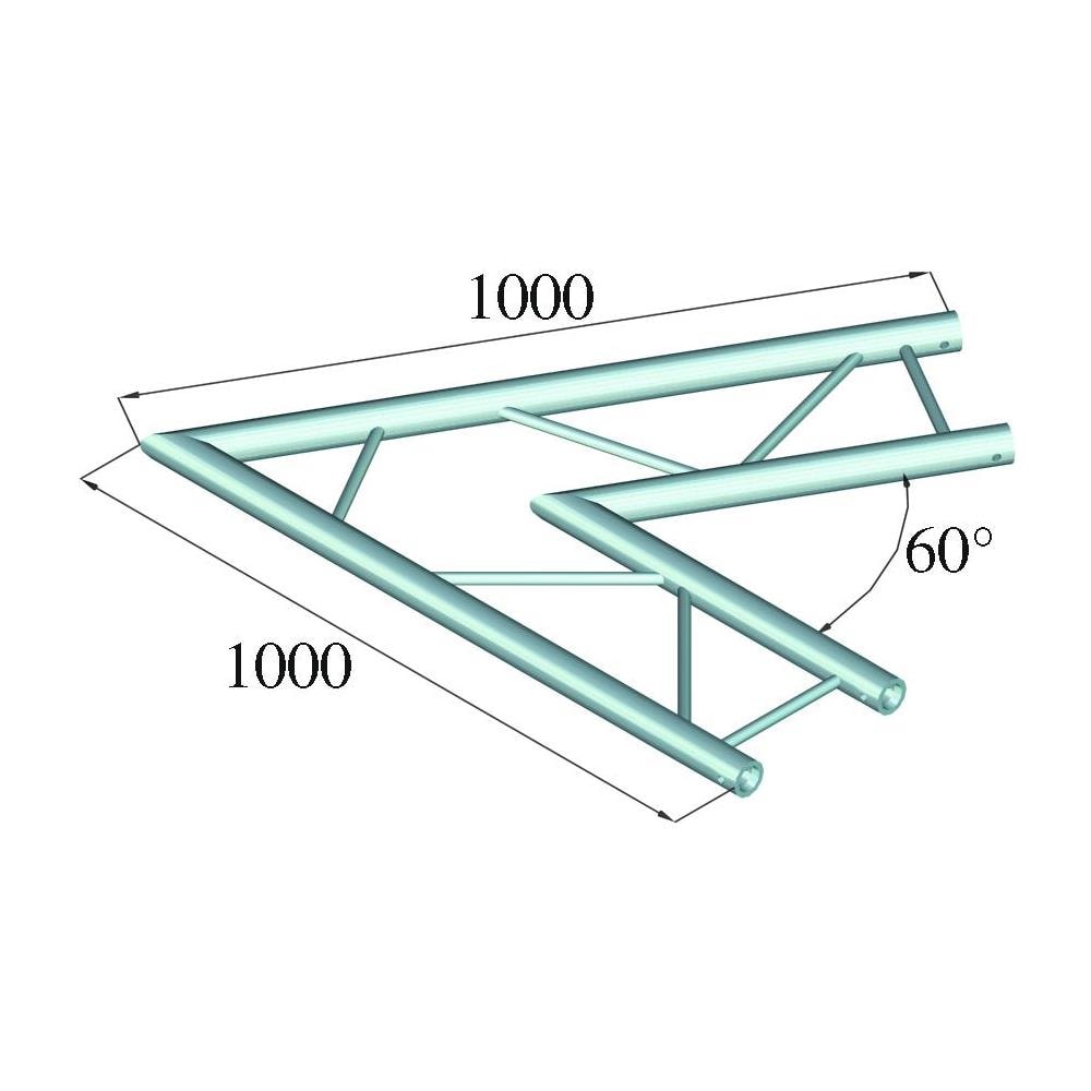 Bilock Bq2-pac20h 2-way Corner 60° - Foto 2
