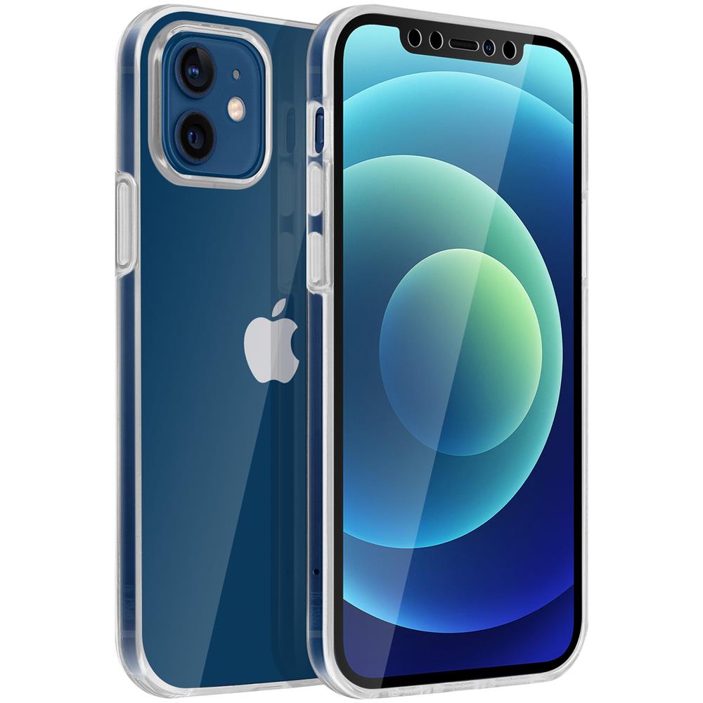 Cover Iphone 12 / 12 Pro Silicone Fronte Retro Ricopre Lo Schermo Trasparente - Foto 5