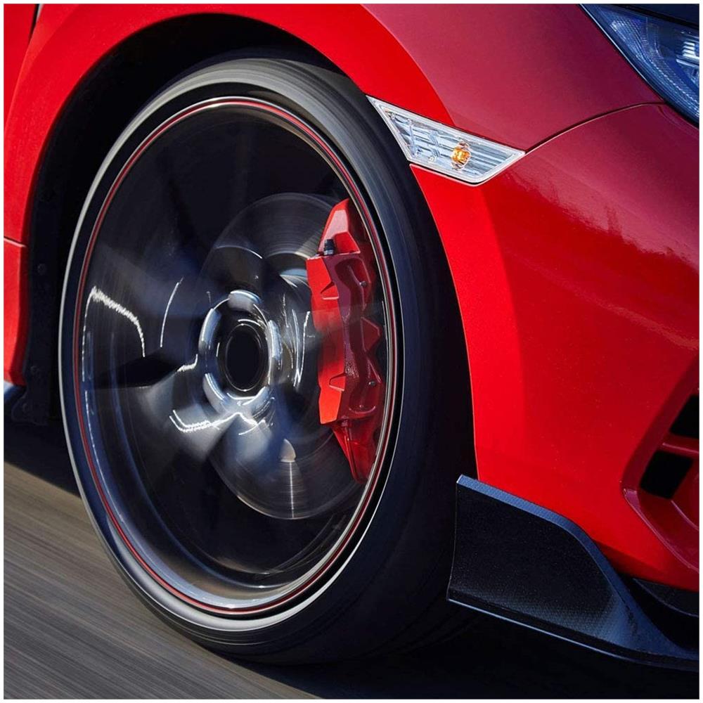 Wheel Stripes Trim Con Applicatore Per Moto Cerchi Rosso - Foto 10