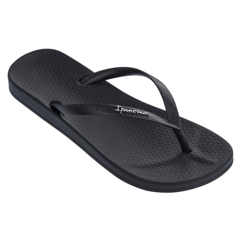 Sandali Infradito Anat Colors Fem Donna - Black-black Eu 35-36 - Foto 1