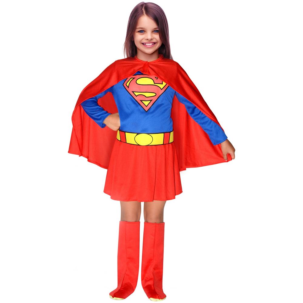 Lyo - Costume Supergirl Bambina - Taglia: 8 A 10 Anni - Foto 1