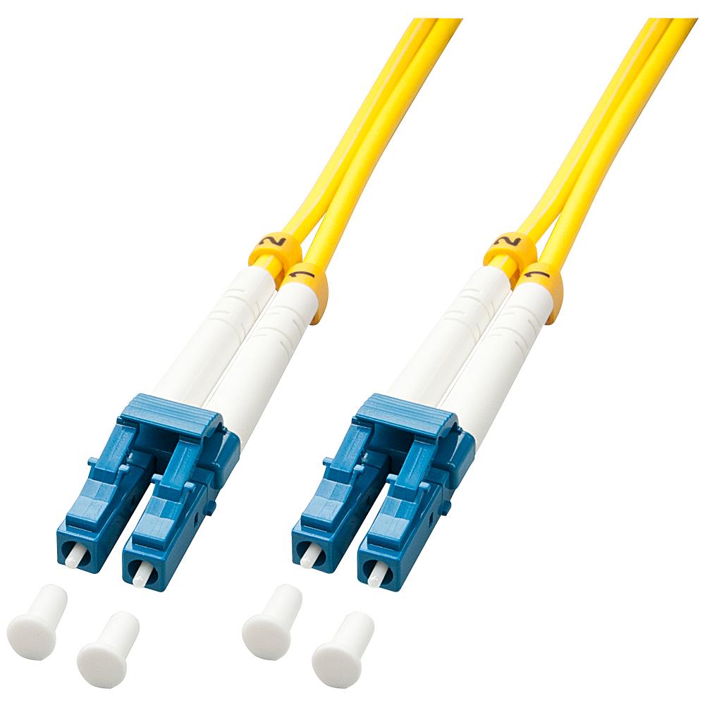 10m OS2 LC Duplex, LC, LC, Maschio / maschio, OS2, Giallo, Single-mode - Foto 1