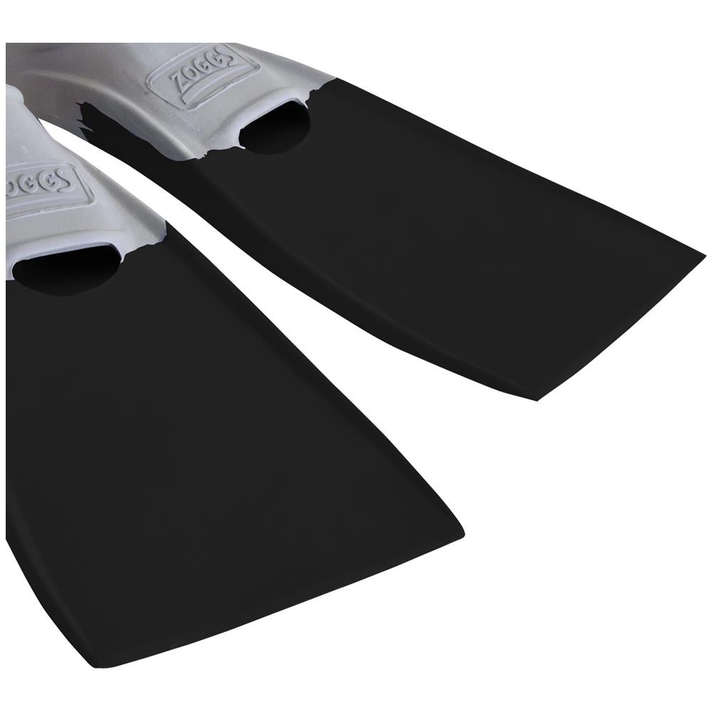 Long Blade Rubber Fins 43/44 Nero - Foto 2