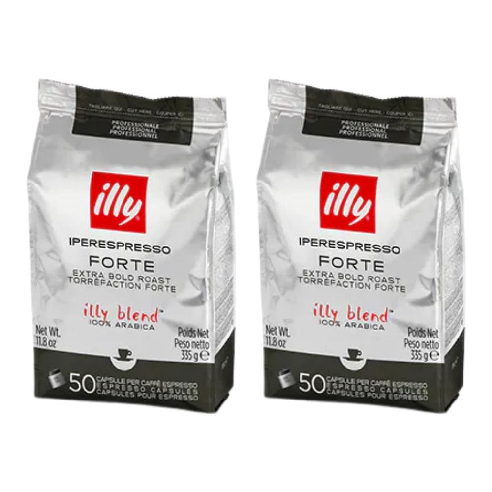 Caffe' Illy Iperespresso 100 Capsule Per Uso Professionale Miscela Forte - Foto 1
