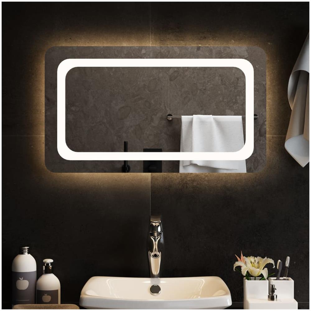 Specchio Da Bagno Con Luci Led 70x40 Cm - Foto 1