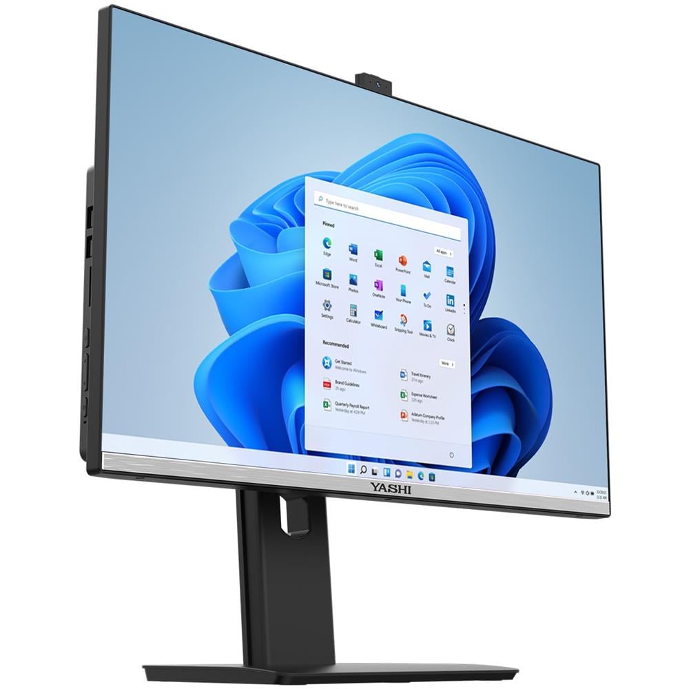 All-In-One Quantum S AY62425 Monitor 24" Full HD Intel Core i3-10100 Quad Core 3,6 GHz Ram 8 GB SSD 256GB 4x USB 3.2 Windows 11 Pro - Foto 2