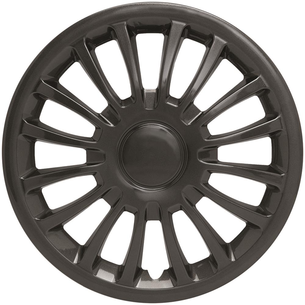 Set Copricerchi Auto Antracite Monza 15'' 4 Pezzi In Abs - Foto 1