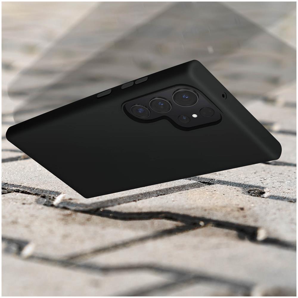 Cover Per Samsung S23 Ultra Flessibile Anticaduta 1,25 M 3mk Matt Case Nera - Foto 2