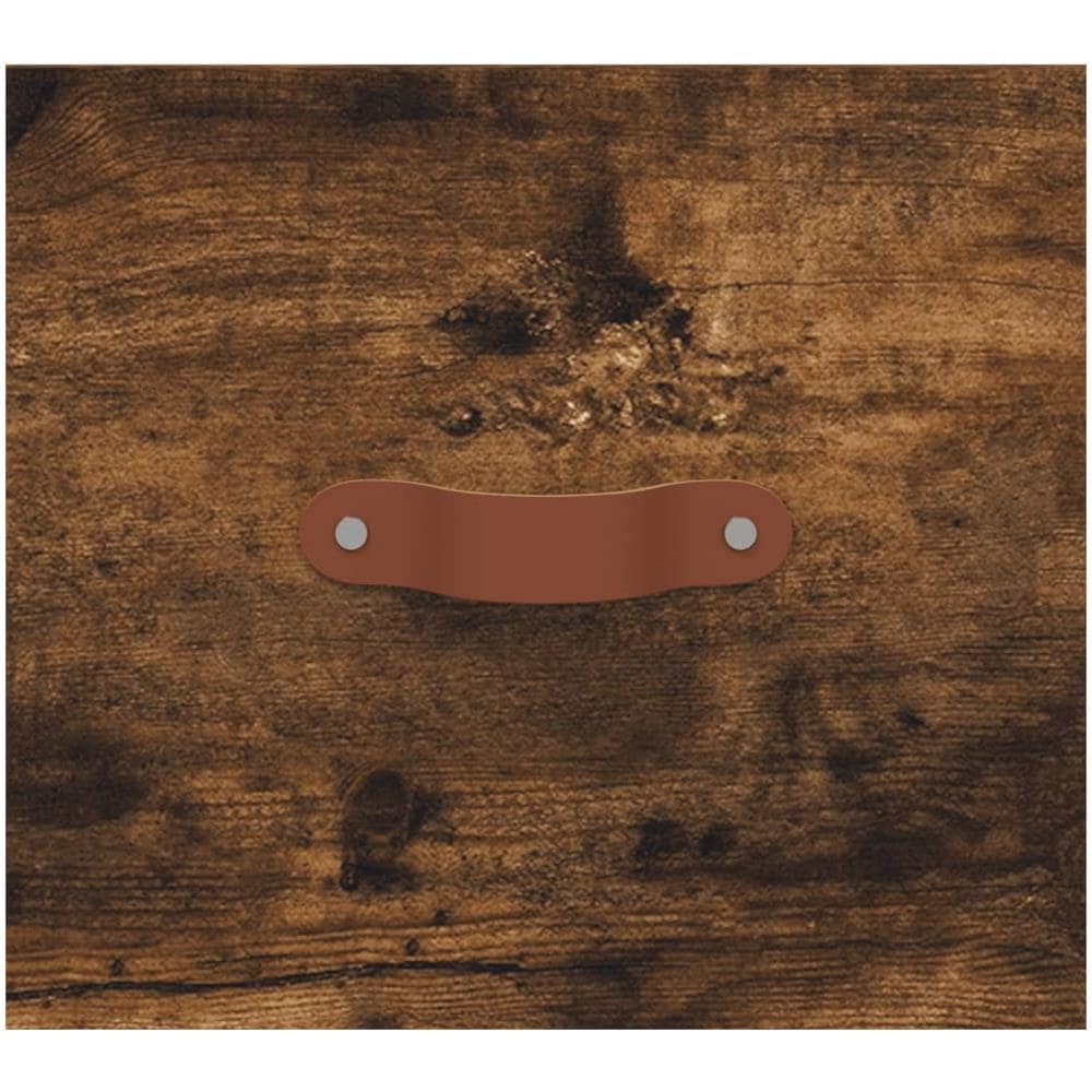 Cassettiera Rovere Fumo 69,5x34x90 Cm In Legno Multistrato - Foto 9