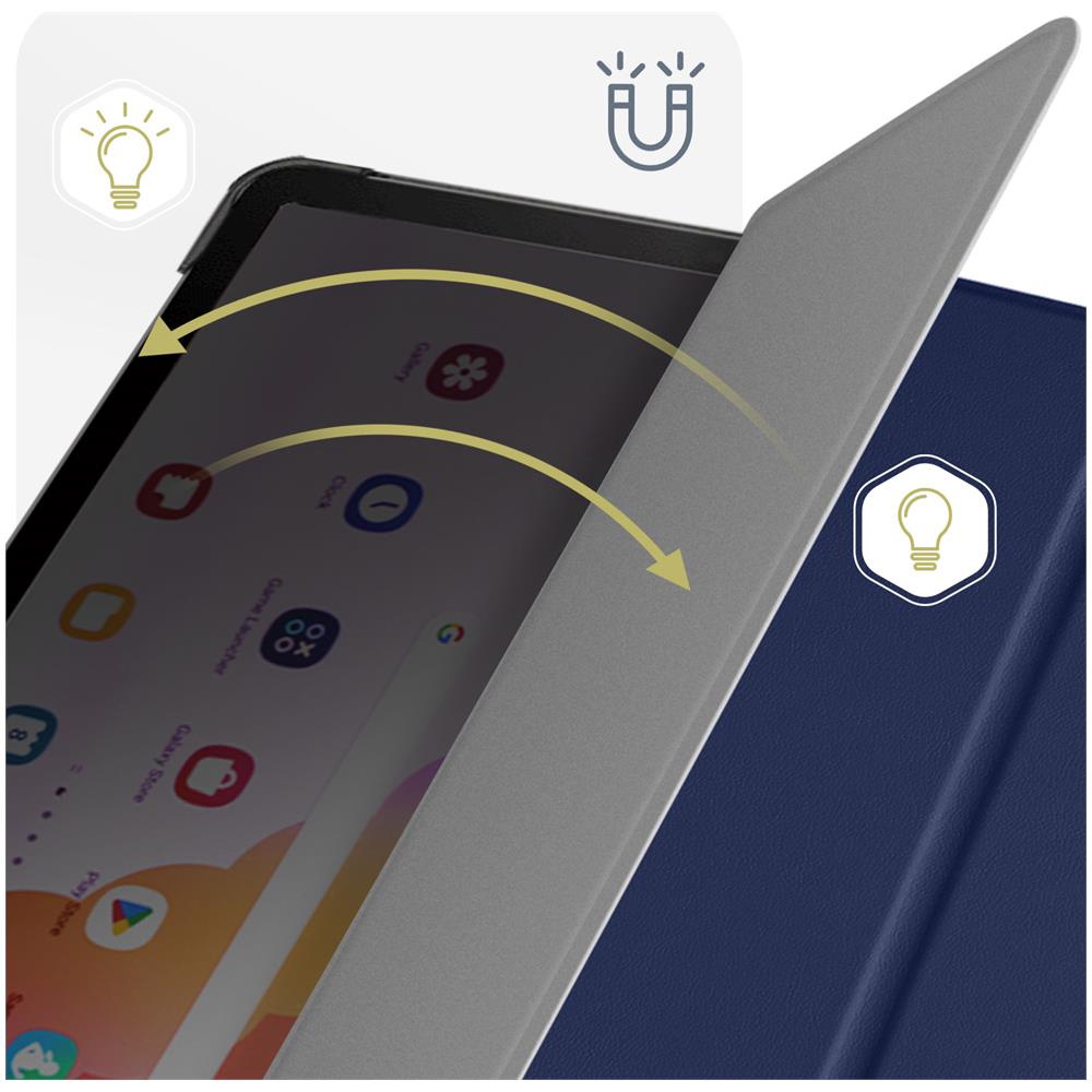 Custodia Per Galaxy Tab S9 Ultra E S10 Ultra Multiposizione Standby - Foto 2