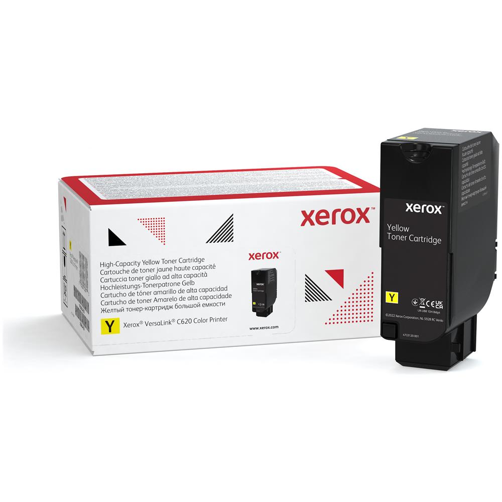 Cartuccia toner Giallo a High capacity da 12000 Pagine per Stampante a colori ® VersaLink® C620 (006R04627) - Foto 1