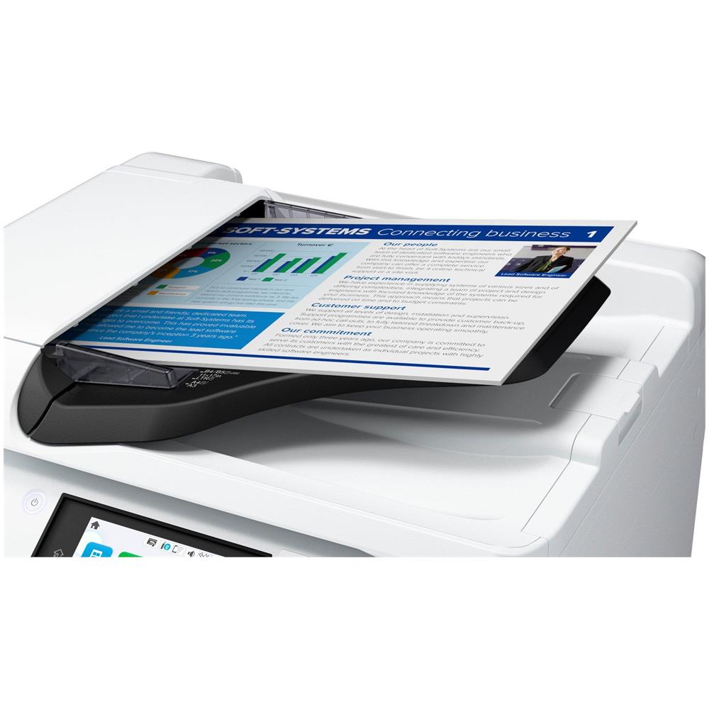 Stampante Multifunzione a Colori WorkForce Pro EM-C8100RDWF A3 4800 x 1200 DPI 25 ppm FronteRetro Wi-Fi Bianco - Foto 5