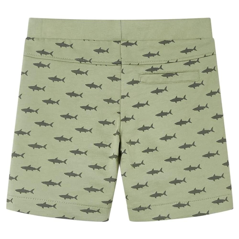 Pantaloncini per Bambini con Coulisse Cachi Chiaro 116 - Foto 2