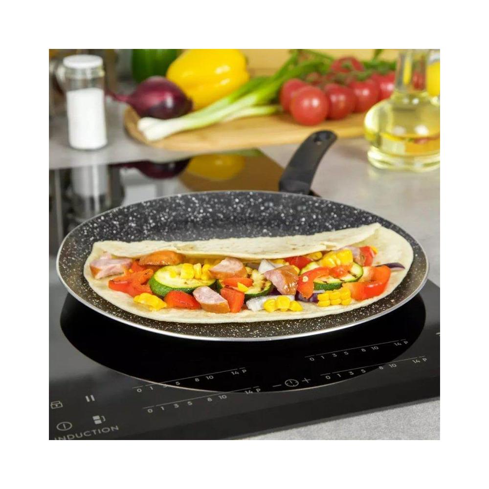 KH-1128 Pancake Pan 28cm Rivestimento antiaderente in marmo - Foto 2