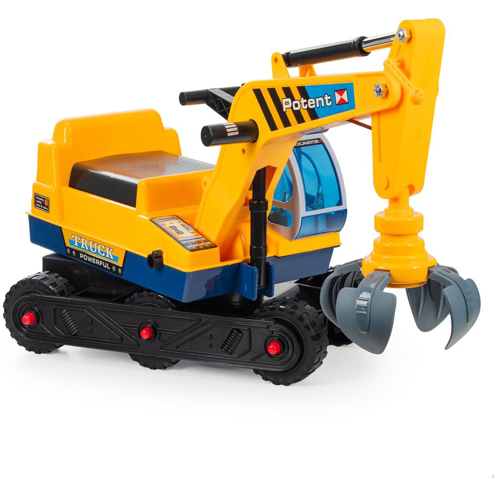 Cavalcabile spingi-camminatore escavatore 3in1 2 pinze + registratore di cassa - Foto 1