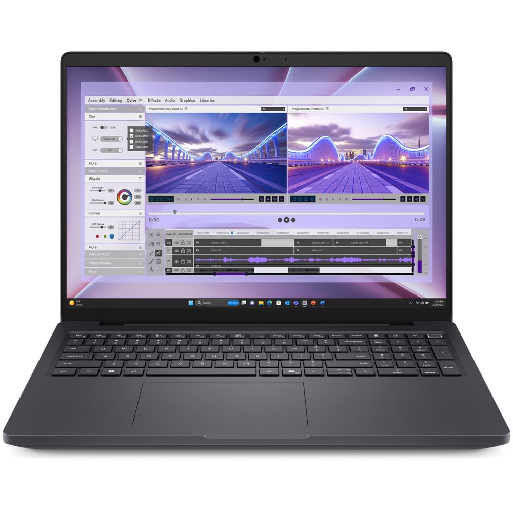 Pro Max 16 MC16250 Intel Core Ultra 7 265H Workstation mobile 40,6 cm (16") Full HD+ 16 GB DDR5-SDRAM 512 GB SSD Wi-Fi 7 (802.11be) Windows 11 Pro Italiano Nero - Foto 1