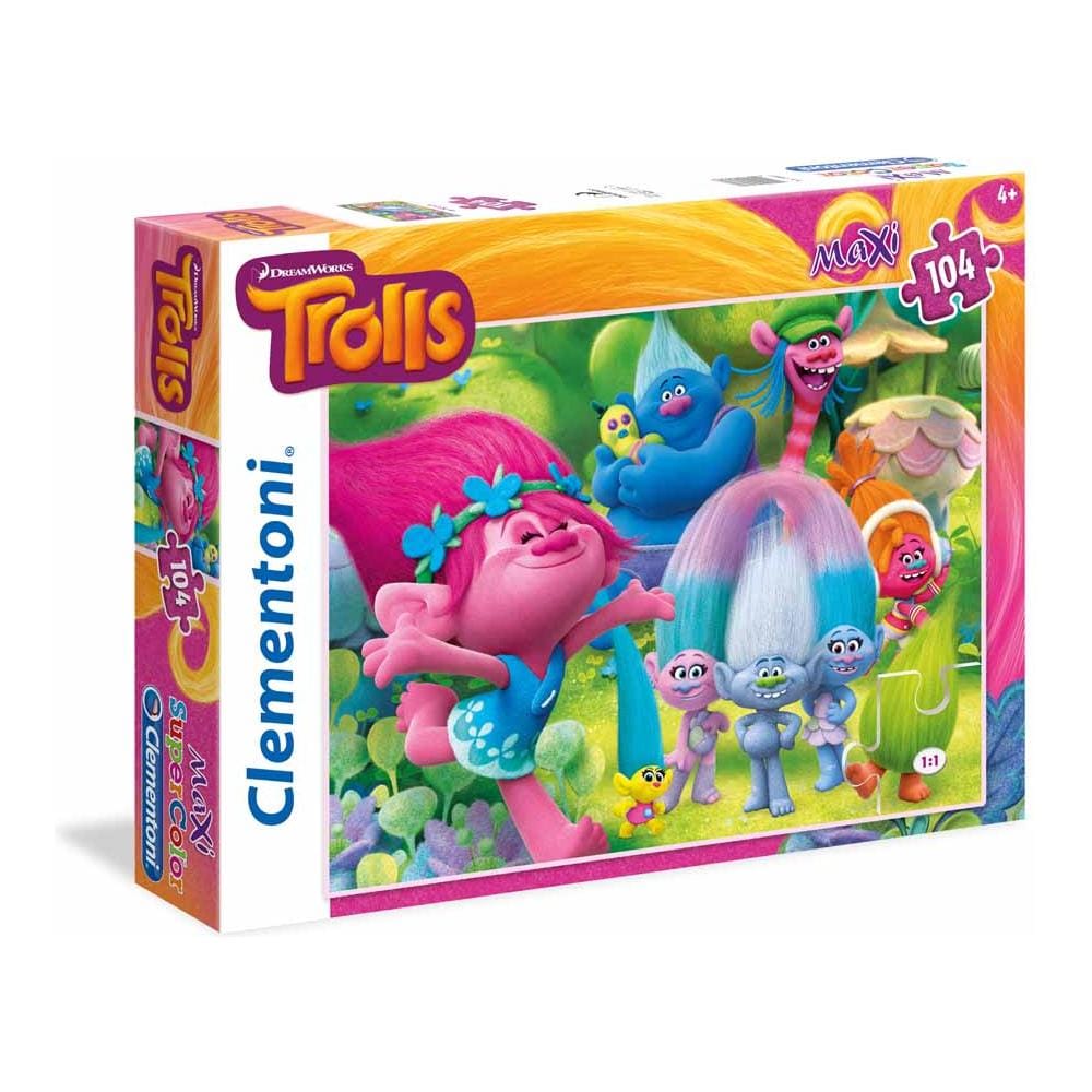 Puzzle Maxi 104 Pz - Trolls - Good Times - Foto 1