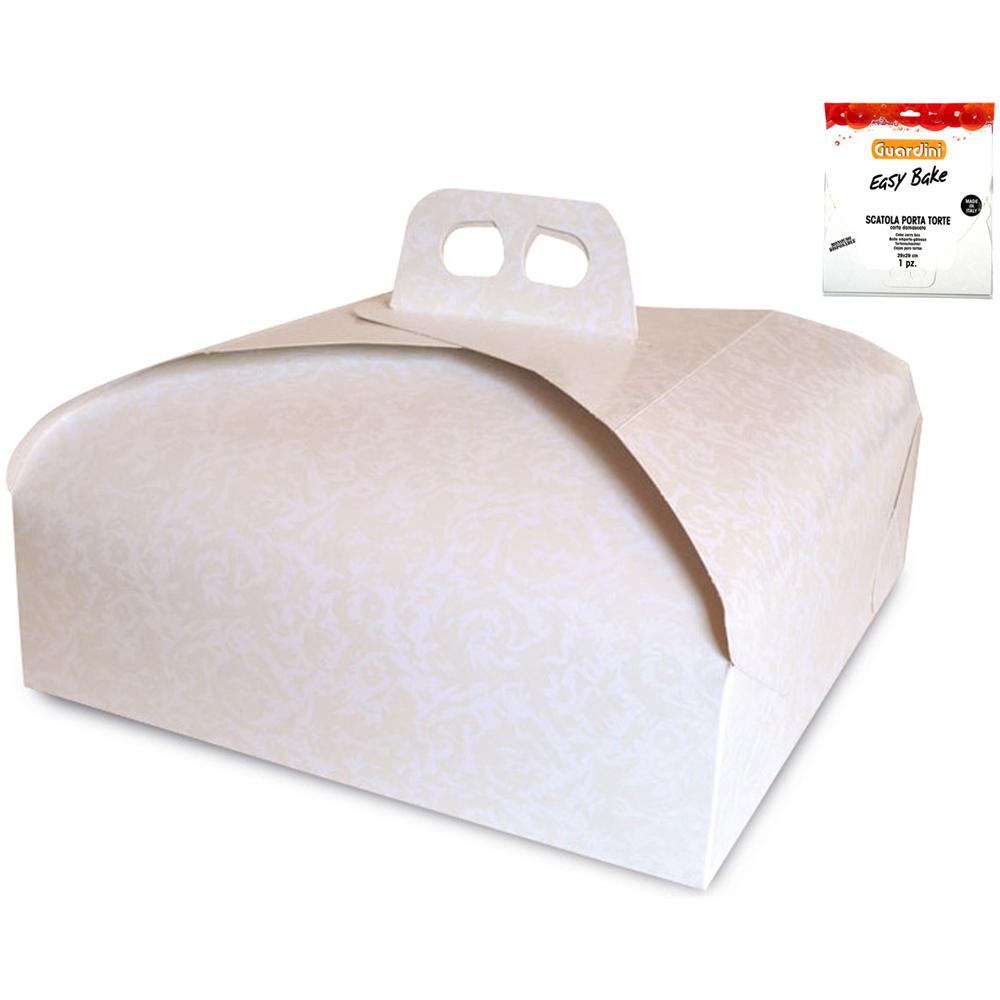 Scatola Portadolci Cartoncino 29x29 Contenitori Per Alimenti - Foto 1