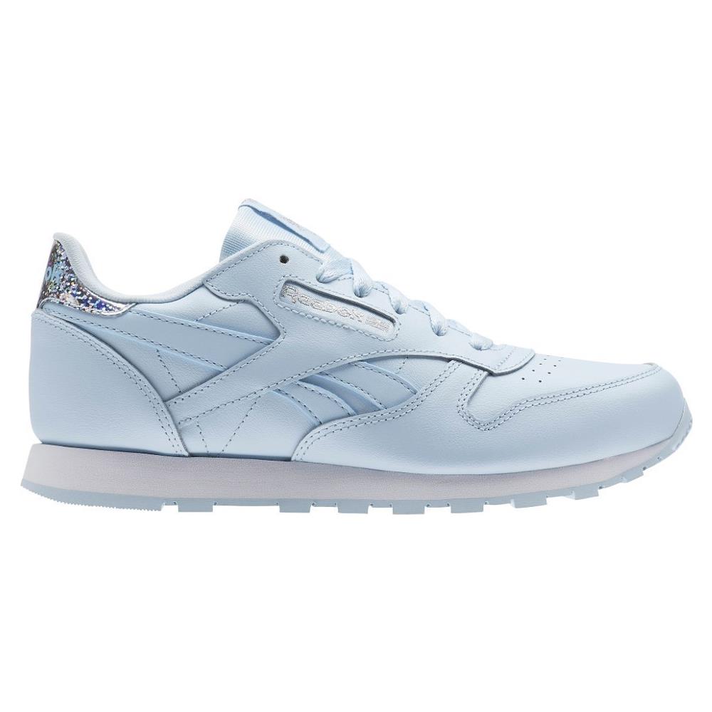 Scarpe Classic Leather Fresh Bluewhite Bs8975 Taglia 36,5 Colore Celeste - Foto 1