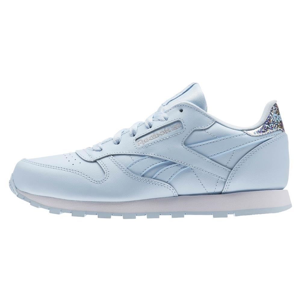 Scarpe Classic Leather Fresh Bluewhite Bs8975 Taglia 36,5 Colore Celeste - Foto 2
