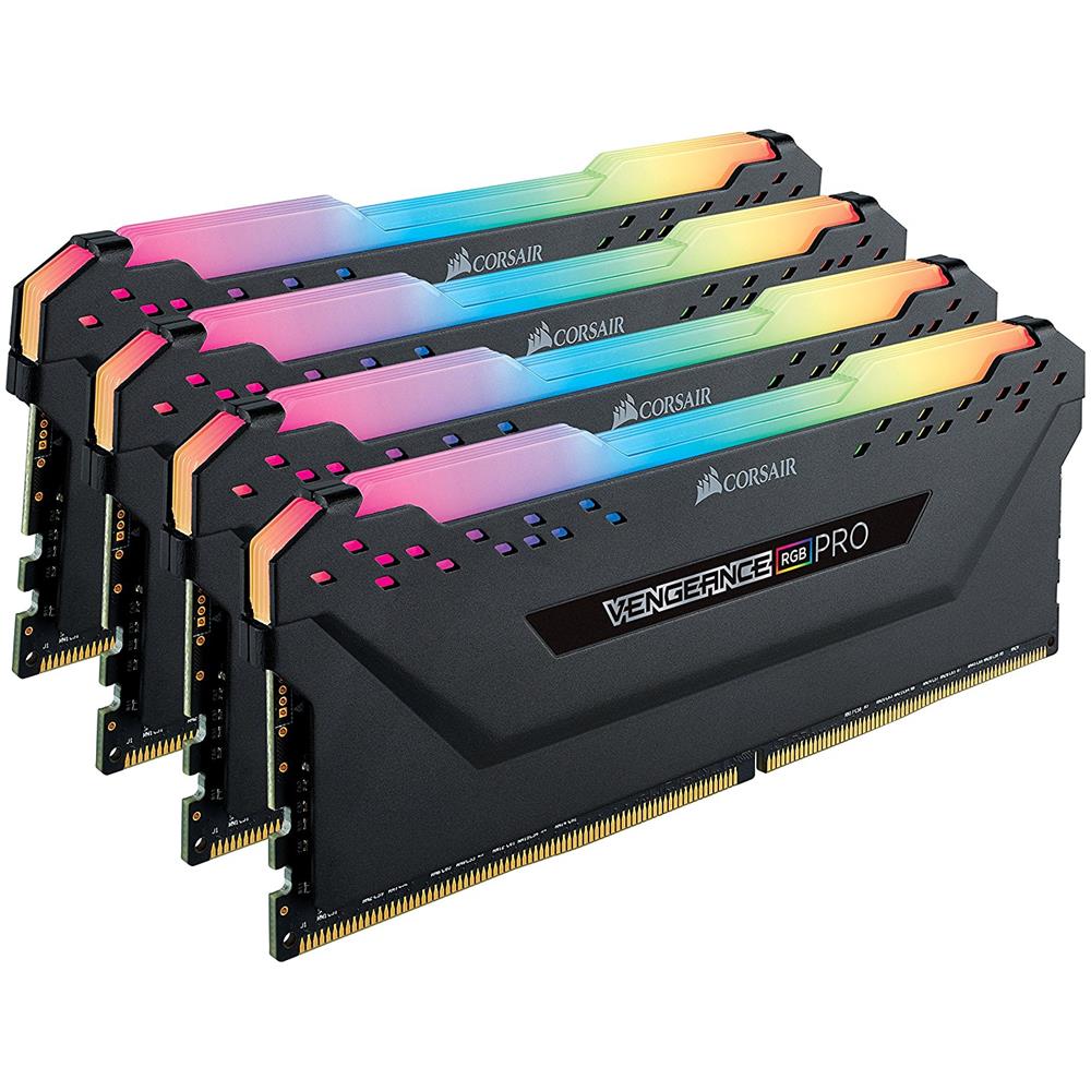 Memoria Dimm Vengeance RGB PRO 32 GB (4x 8 GB) DDR4 3600 MHz CL18 Colore Nero - Foto 2