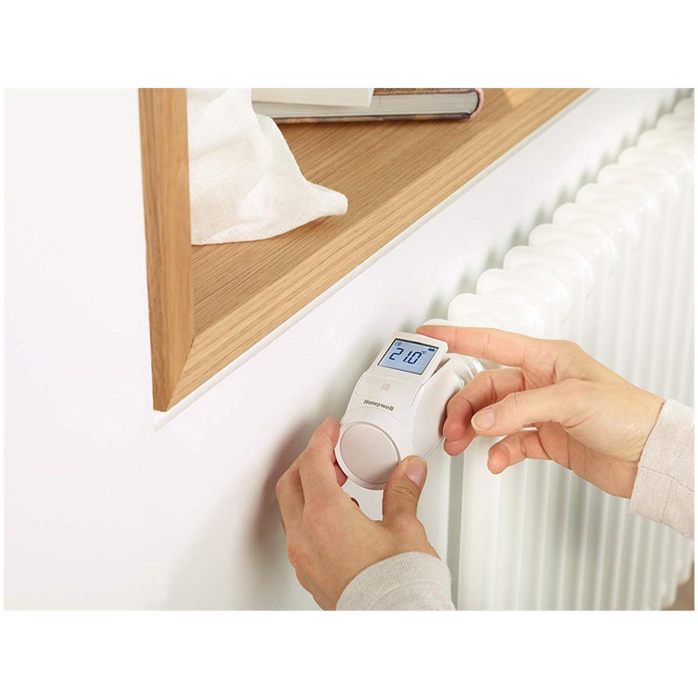Testa Termostatica Elettronica da Radiatore Wi-Fi per Sistema Evohome Colore Bianco - Foto 2