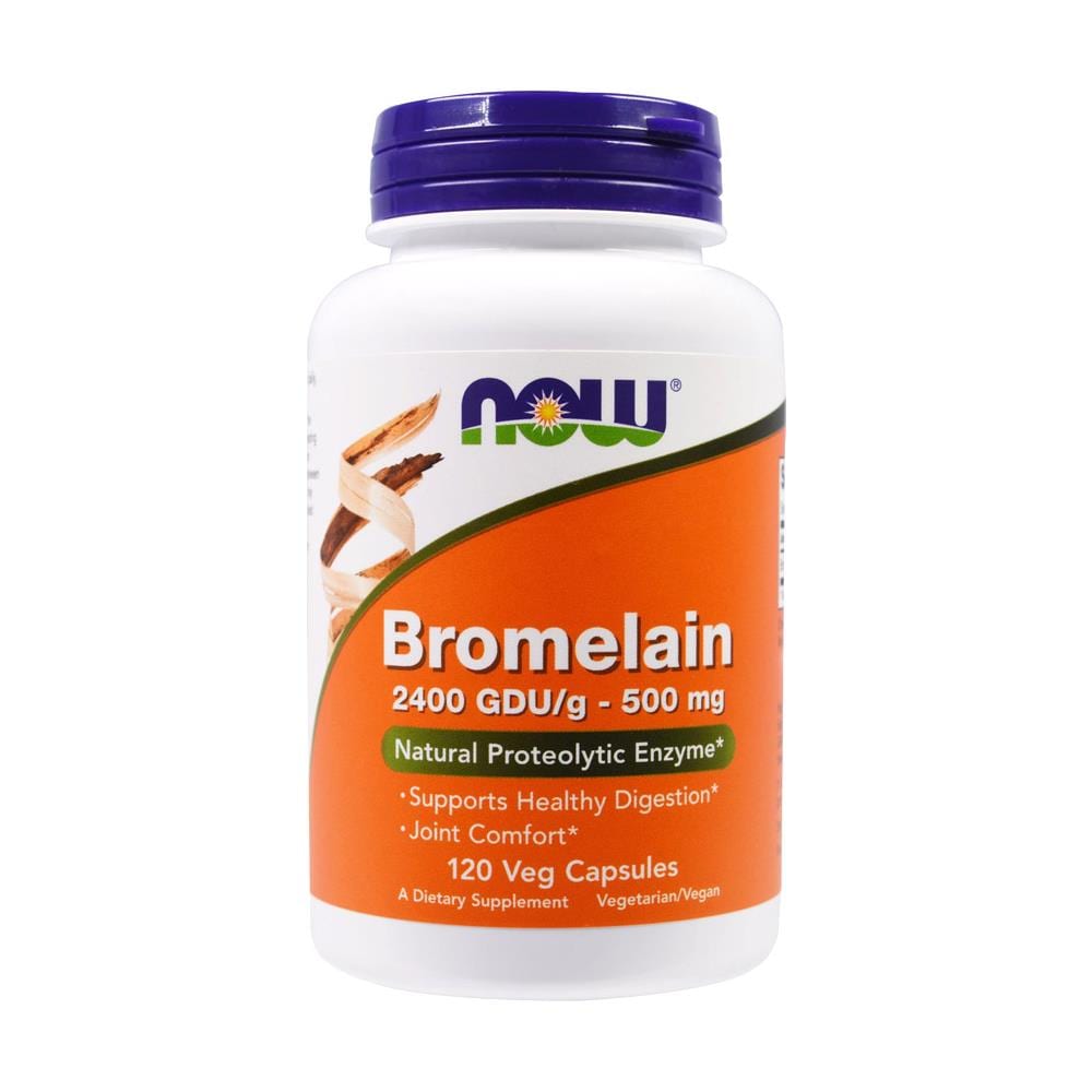 Bromelain 500 Mg - 120 Veg Capsules - Bromelina - Foto 1