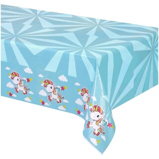 Folat Tovaglia Bumba Clown – Plastica, 130x180 Cm, Blu, Per Festa Bambini