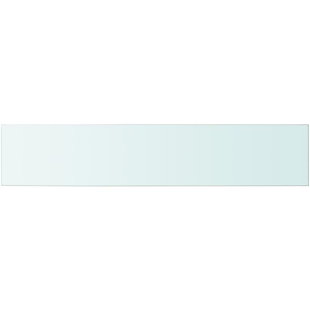 Mensole In Vetro Trasparente 2 Pz 100x20 Cm - Foto 3