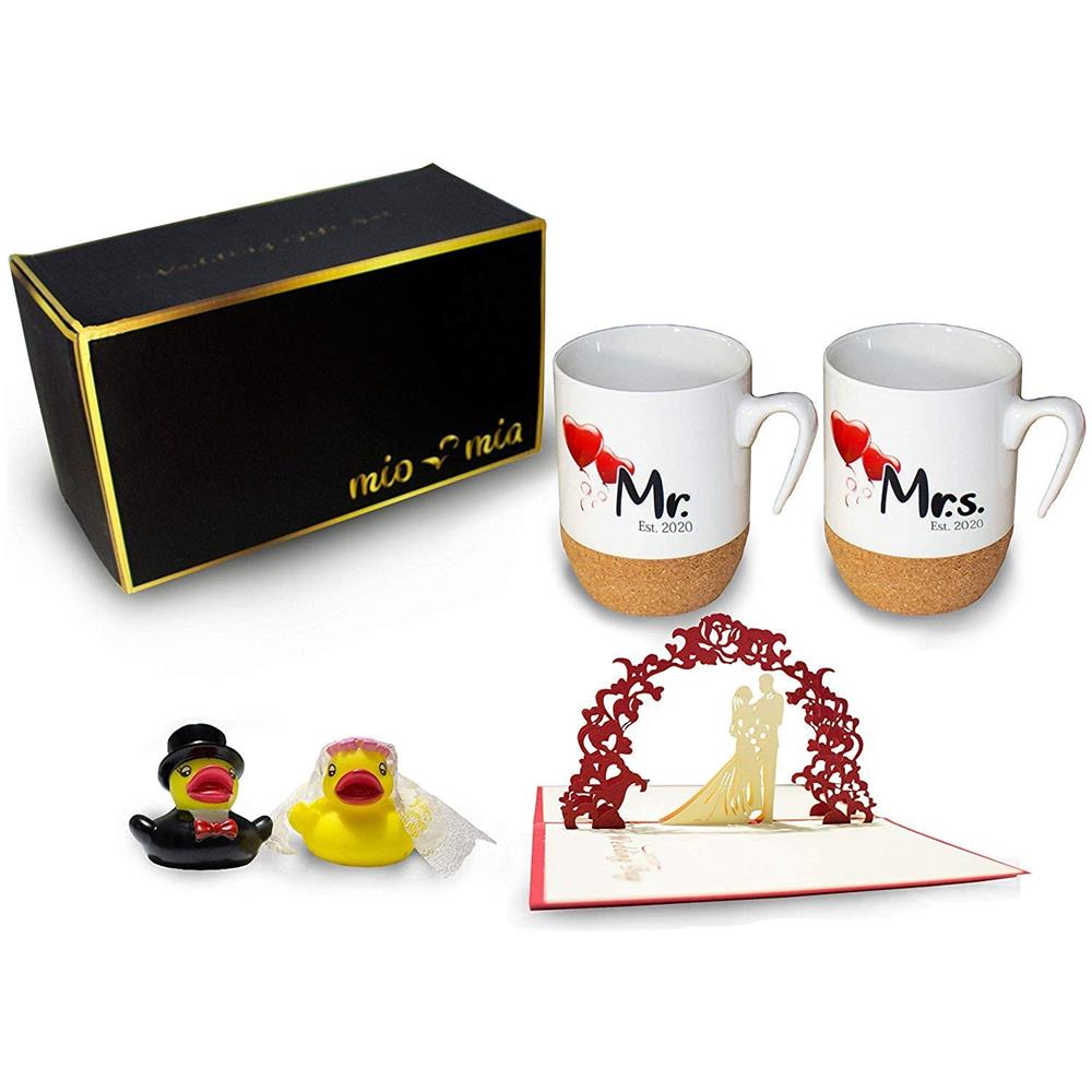 Mr & Mrs - Set Regalo Tazze Da Caffè (matrimonio 2020) - Foto 1