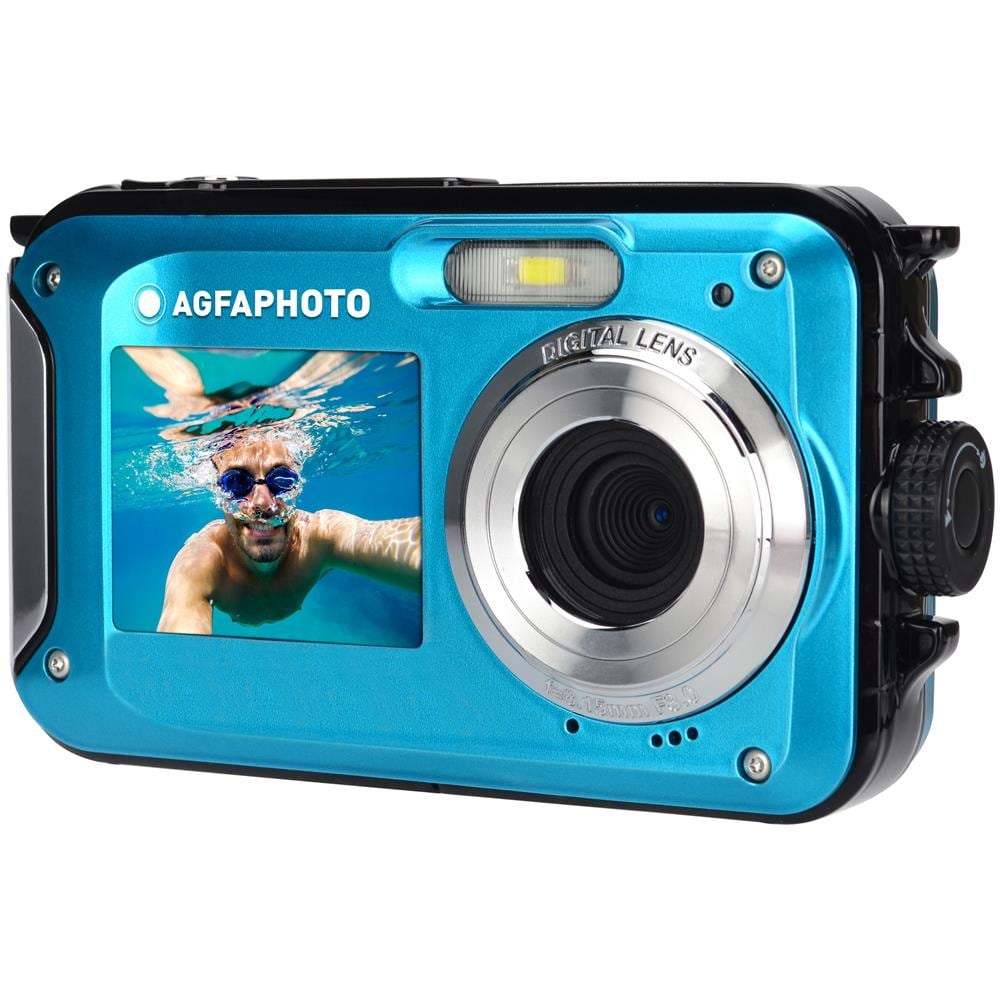 Realishot WP8000 Fotocamera Subacquea 24 MP COMOS Digital Zoom 16X Dual screen 2.7’’ and 1.8’’ Colore Blu - Foto 6