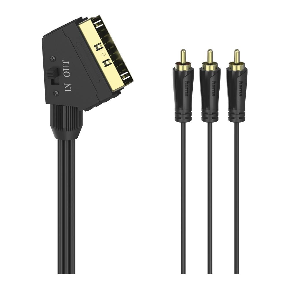 Cavo Adatt. 3 RCA M / Scart M 1,5m 7205156 - Foto 1