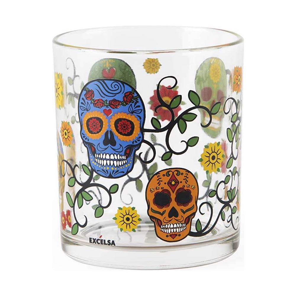 Calavera, Coordinati Stoviglie Tavola, Qualità Extra - Bicchiere 25 Cl - Foto 2