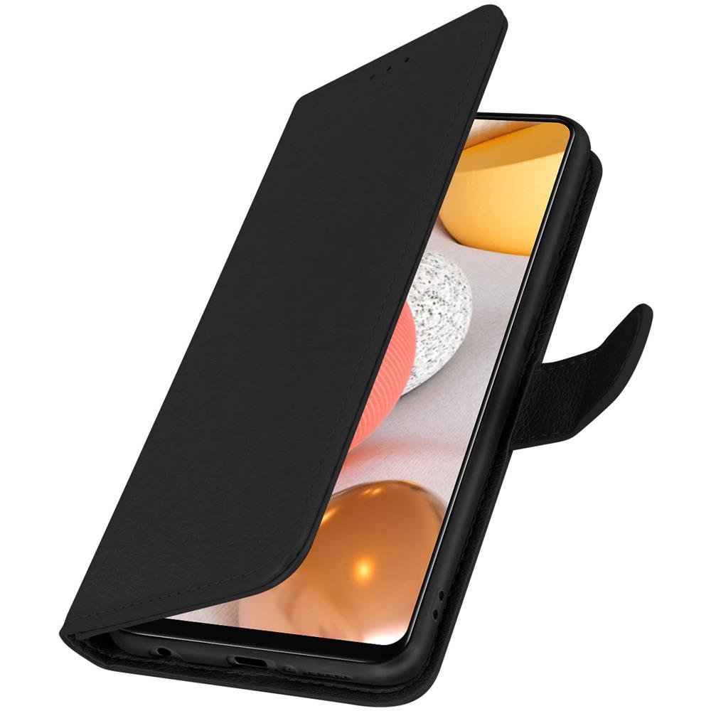 Custodia Samsung Galaxy A42 5g Portadocumenti Funzione Supporto Nero - Foto 5