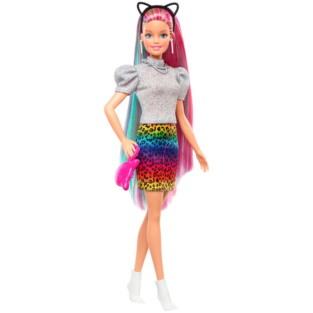 GRN81 Barbie - Capelli Multicolor con Accessori - Foto 2