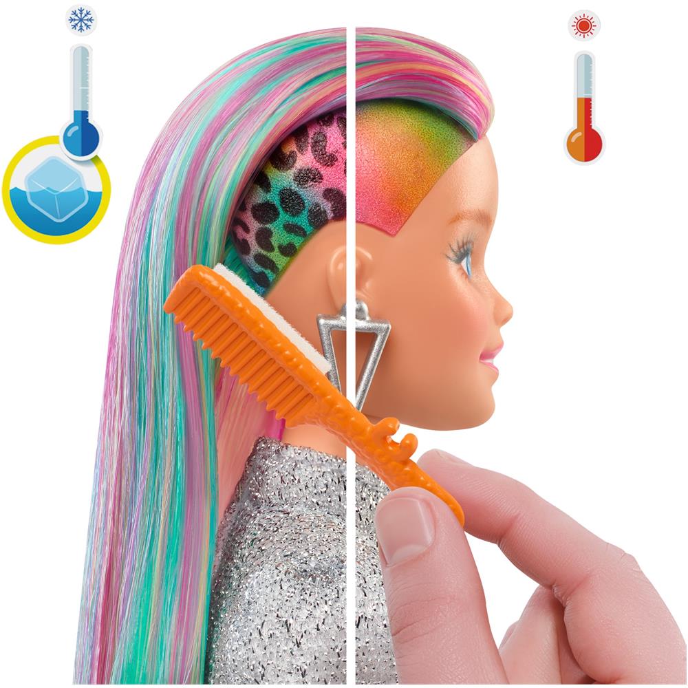 GRN81 Barbie - Capelli Multicolor con Accessori - Foto 9