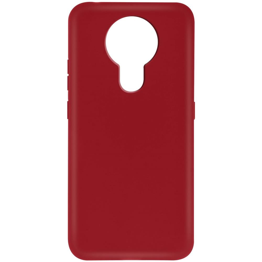 Cover Nokia 3.4 Flessibile Antiurto Finitura Opaca Antimacchie Bordeaux - Foto 1
