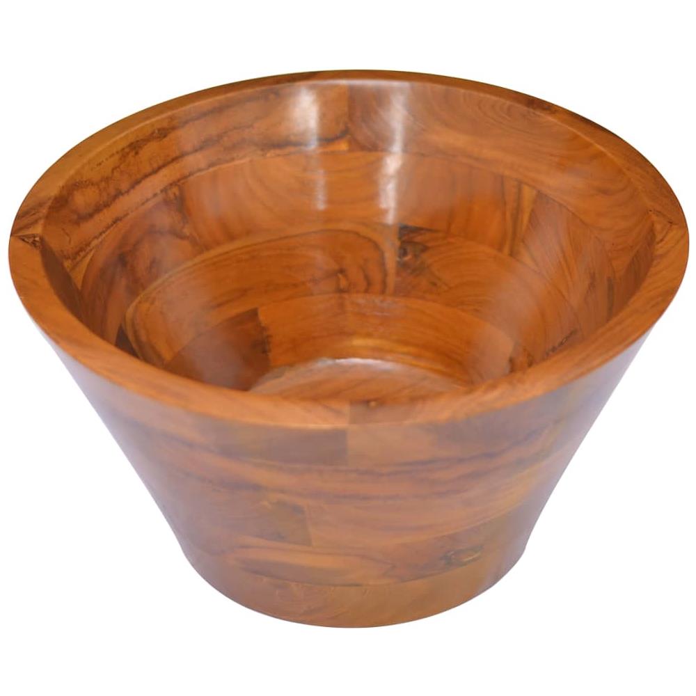 Lavabo in Legno Massello di Teak ?40x20 cm - Foto 2