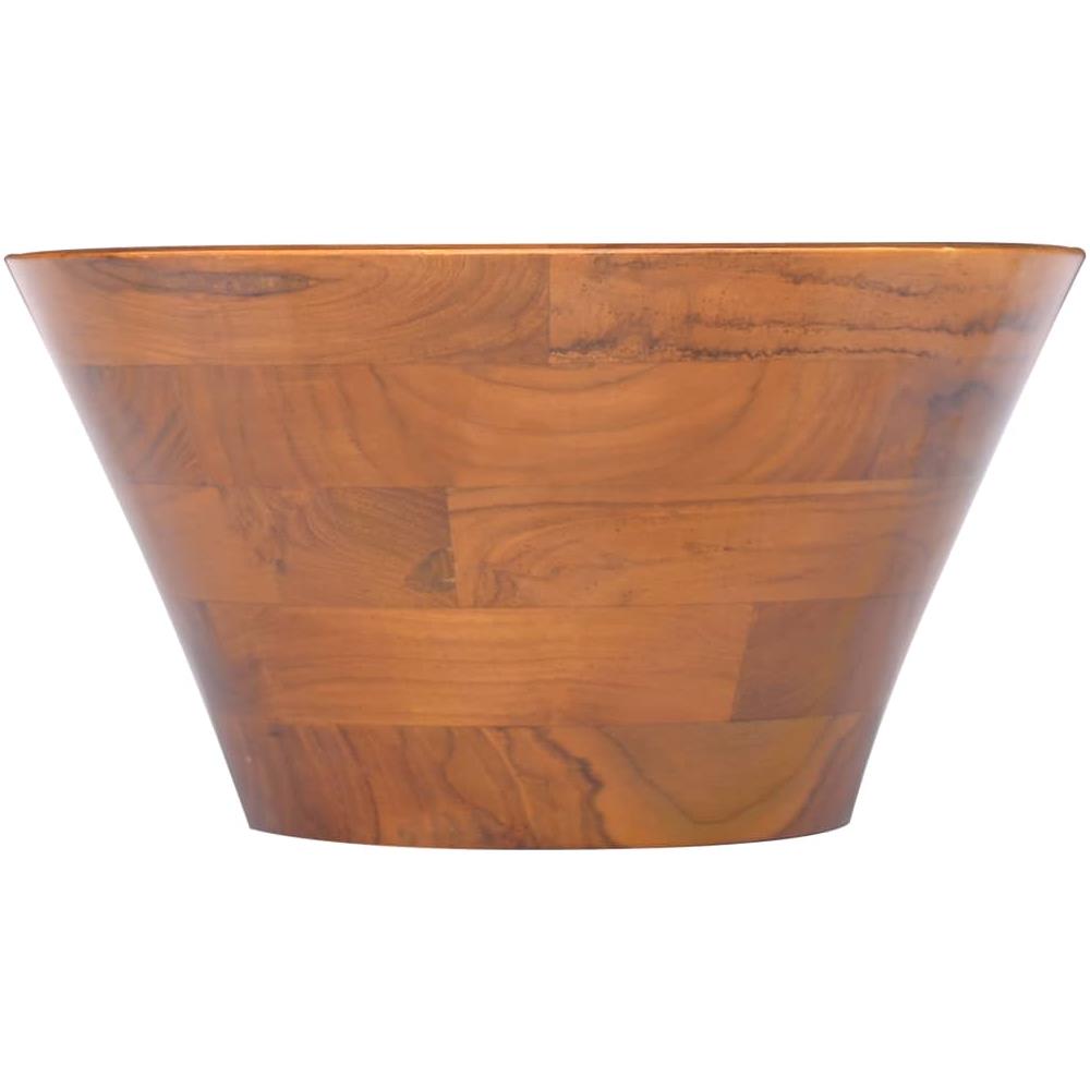Lavabo in Legno Massello di Teak ?40x20 cm - Foto 3