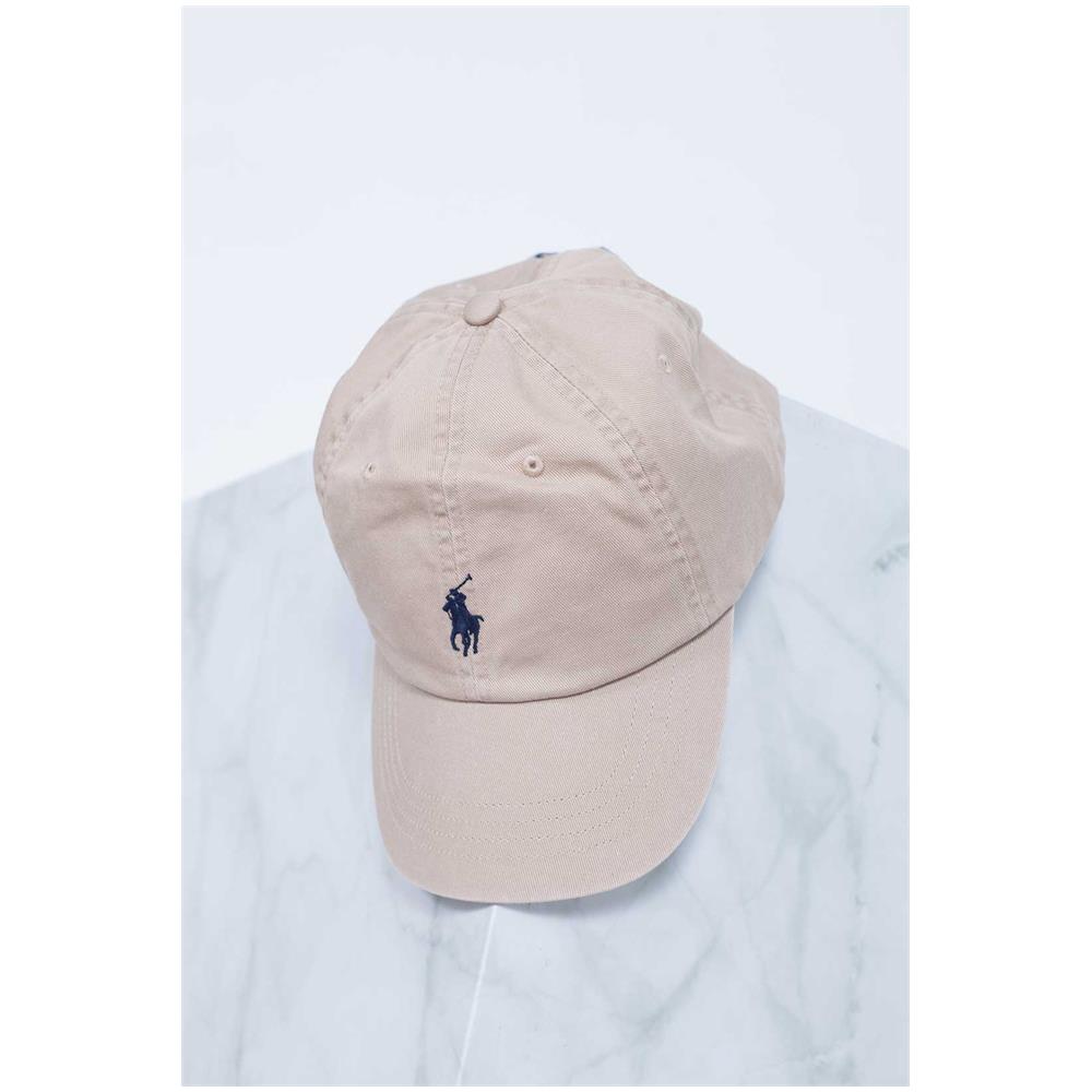 Cappello Sportivo Con Visiera In Cotone Beige - Foto 2