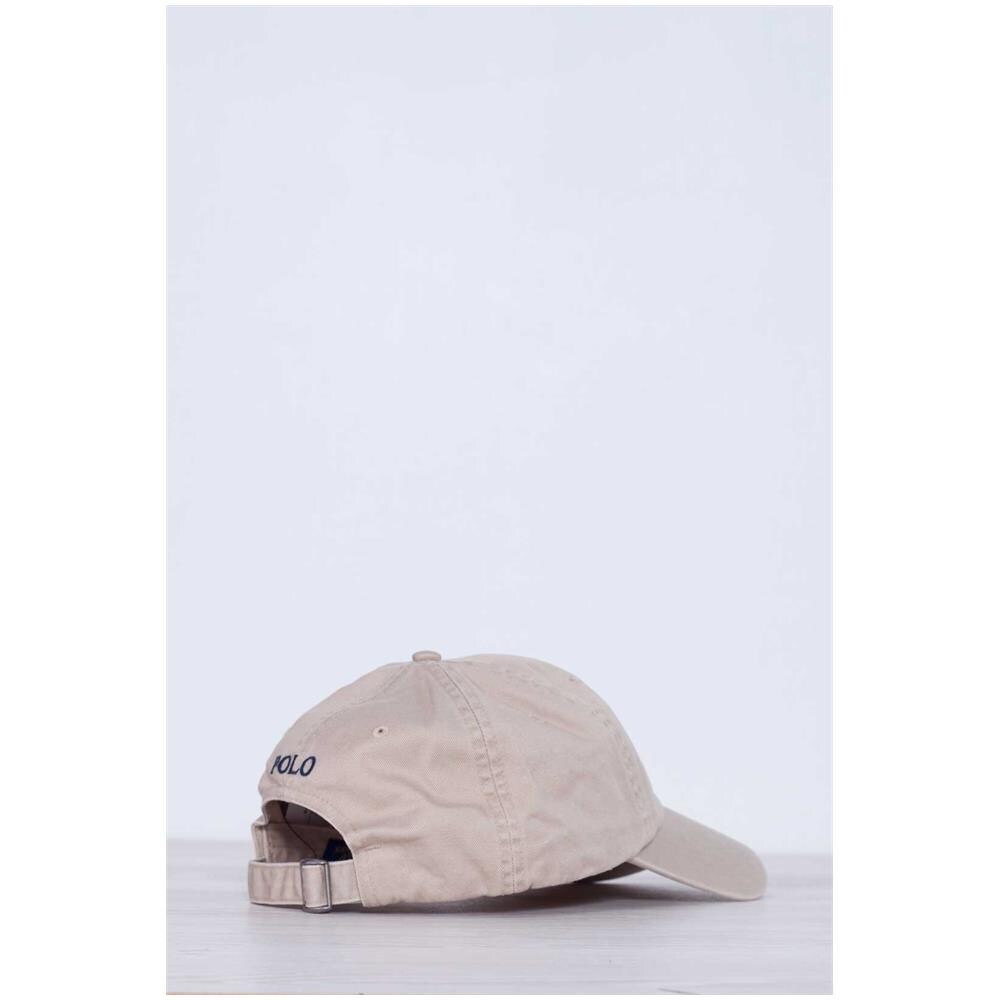 Cappello Sportivo Con Visiera In Cotone Beige - Foto 3
