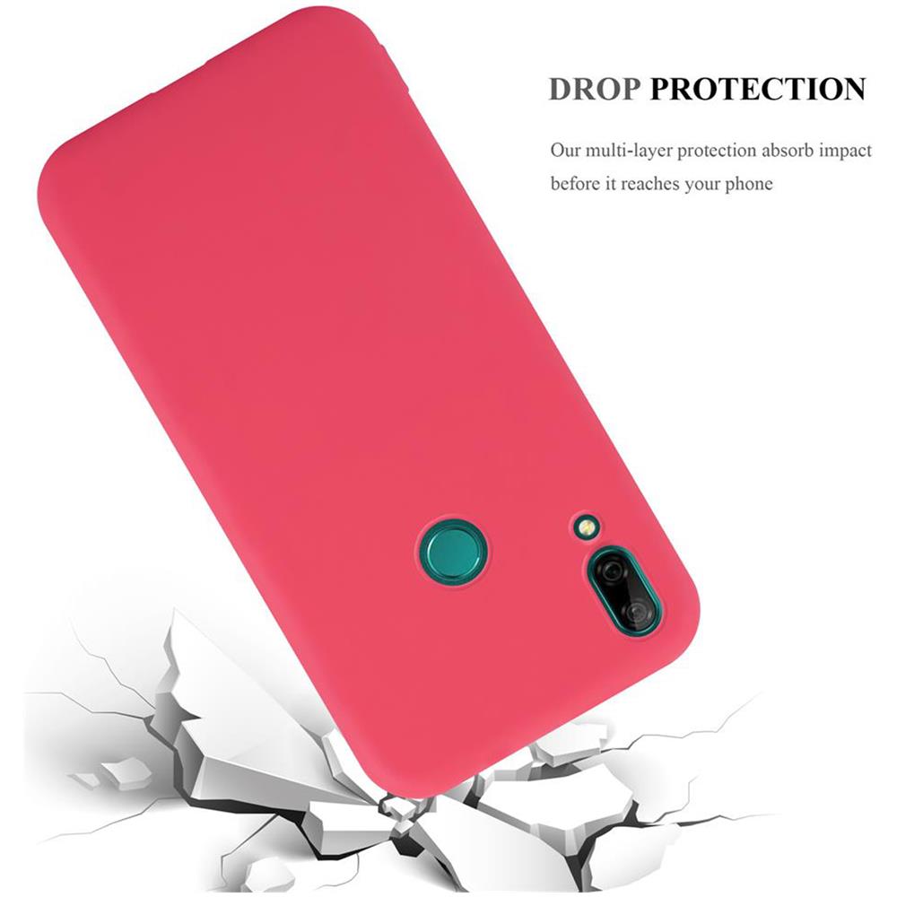 Custodia Compatibile Con Honor P Smart Z In Candy Rosso - Coperchio Protettivo In Silicone Tpu Flessibile - Foto 8