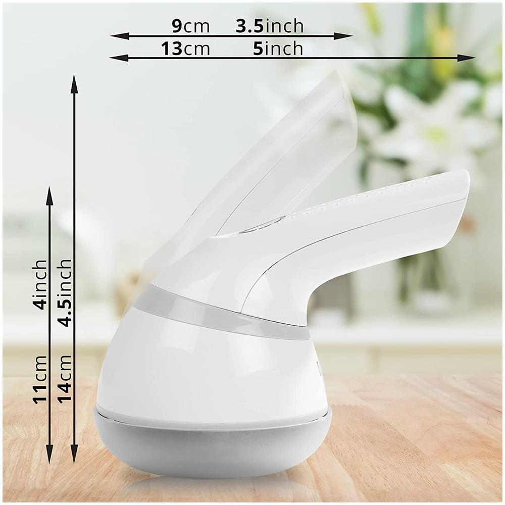 FS16USB Levapelucchi Elettrico Ricaricabile con Manico Girevole e Borsetta per Trasporto - Foto 6