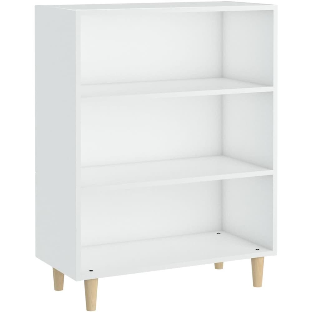 Credenza Bianca 69,5x32,5x90 Cm In Legno Multistrato - Foto 2