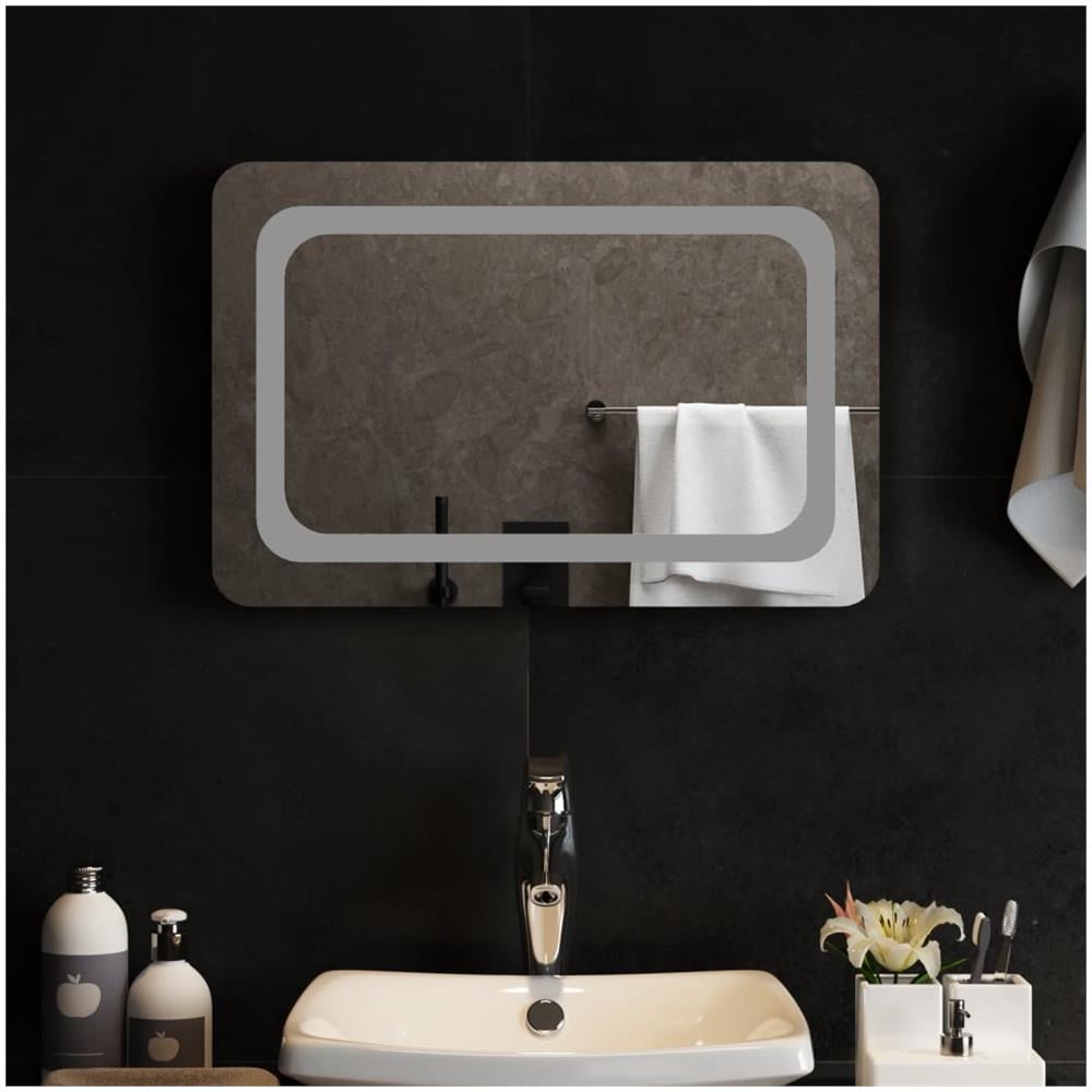 Specchio Da Bagno Con Luci Led 60x40 Cm - Foto 5