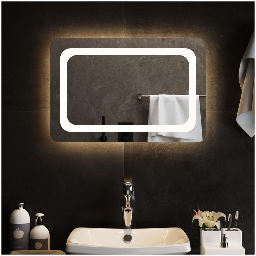 Specchio Da Bagno Con Luci Led 60x40 Cm - Foto 1