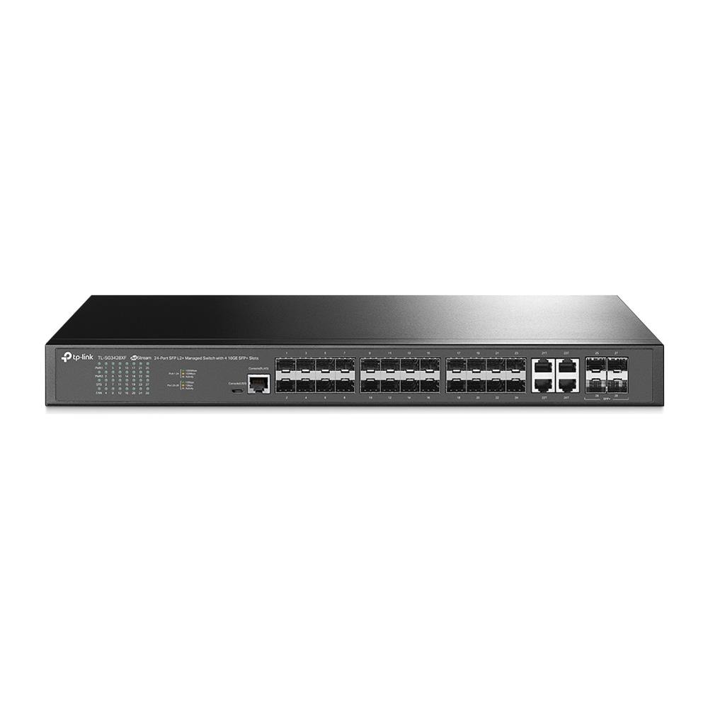 Switch TL-SG3428XF 20 Porte Gigabit SFP con 4 Porte Gigabit Combo SFP / RJ45 e 4 Porte SFP+ Managed - Foto 1